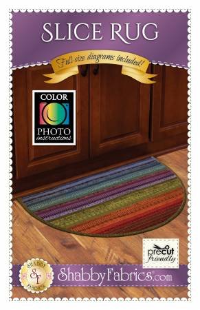 Slice Rug Pattern by Shabby Fabrics
