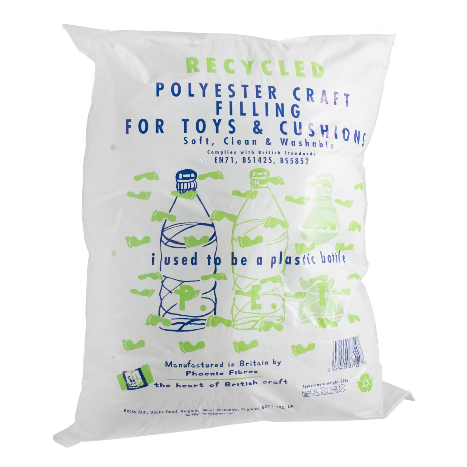 Polyester Recycled Toy Filler 200g