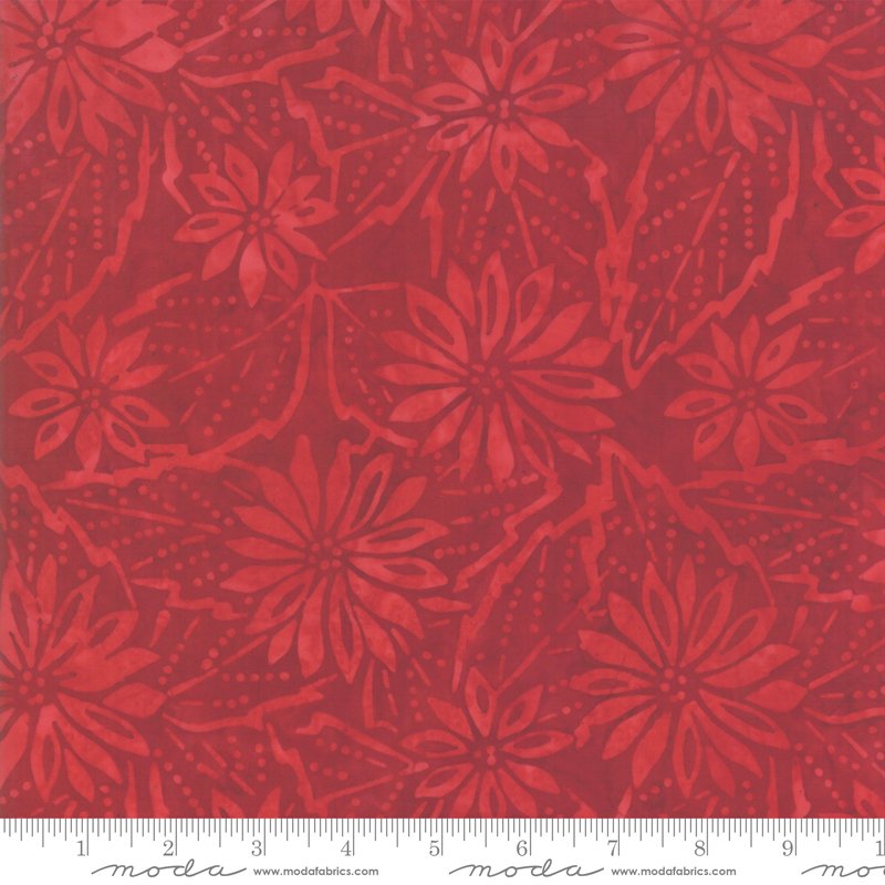 Aloha Batik – Red Flower Fat 1/4