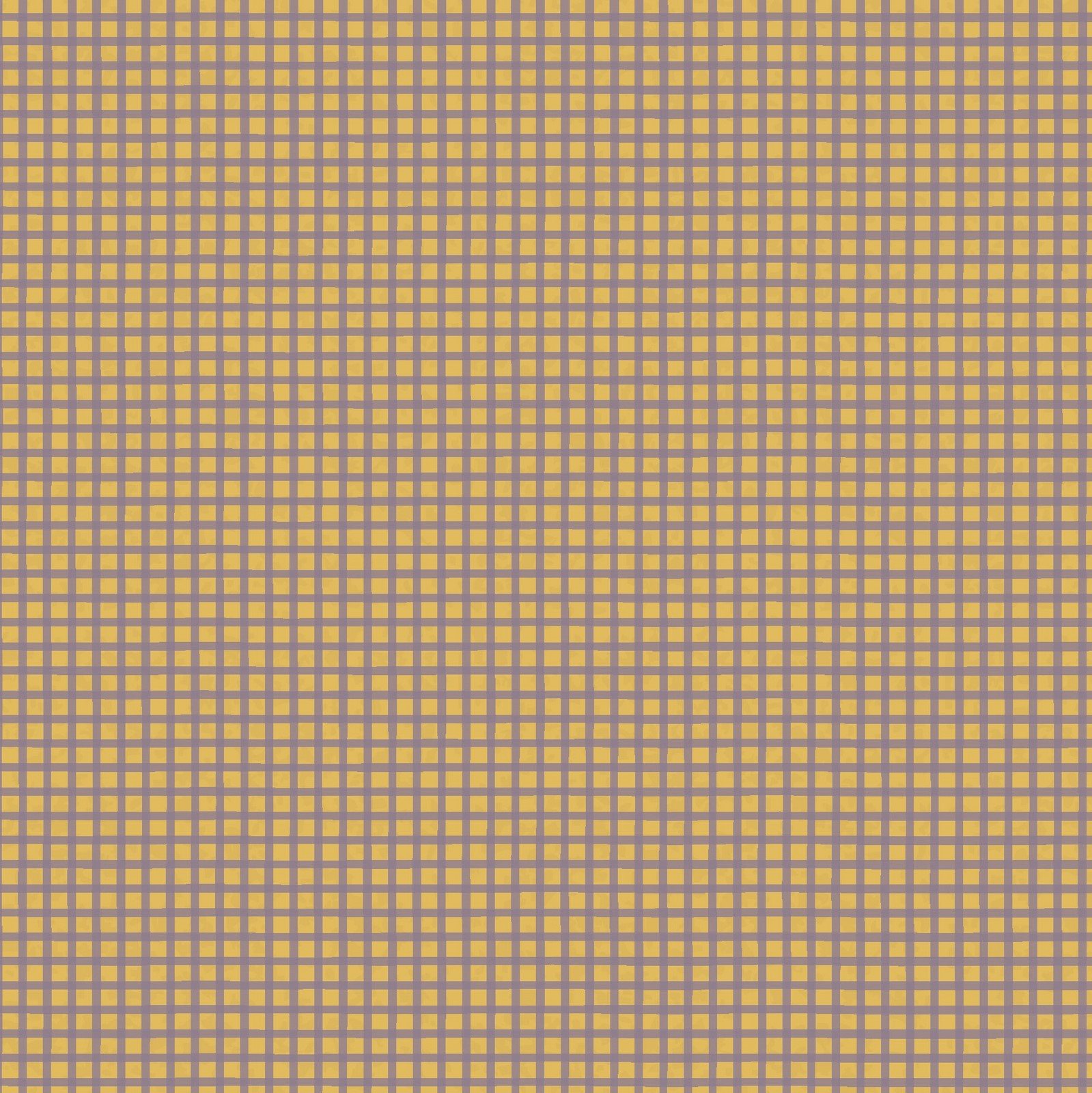 Good Boy & Kitty – Gingham Mustard Fabric