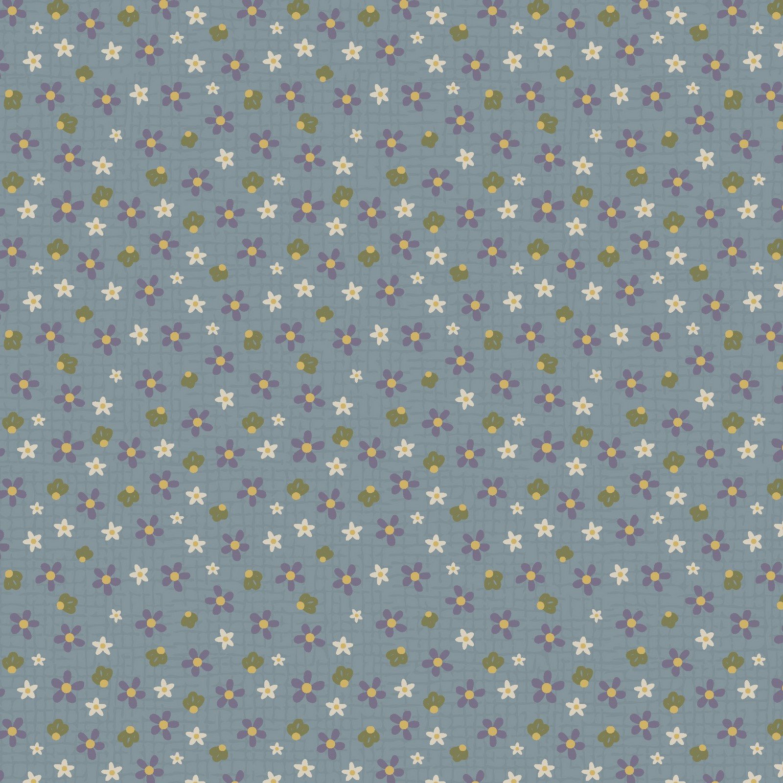 Good Boy & Kitty – Happy Flowers Denim Fat 1/4
