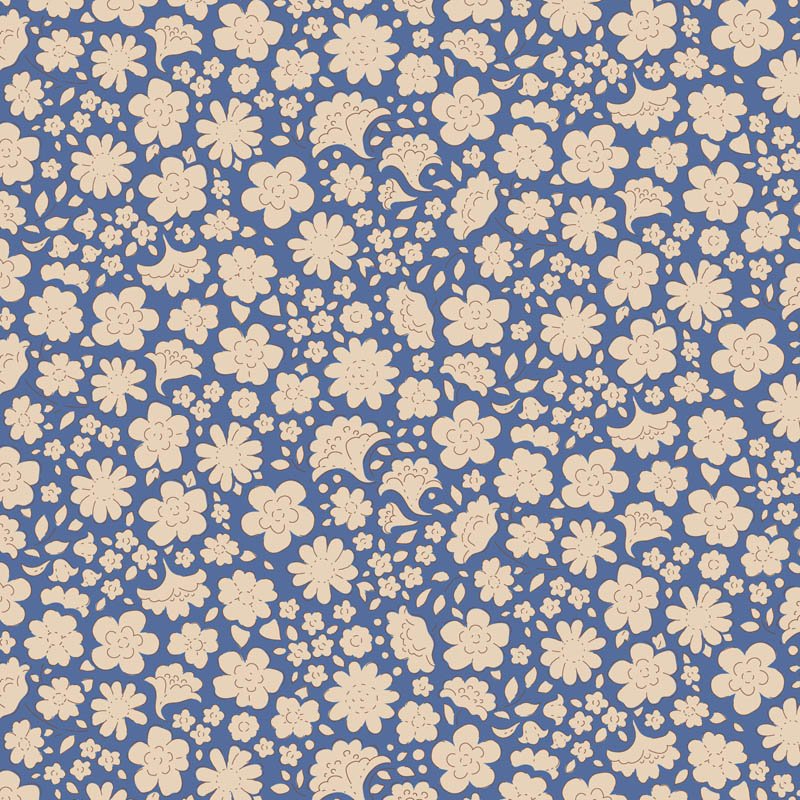 Tilda Creating Memories – Summer – Carla Blue Fabric