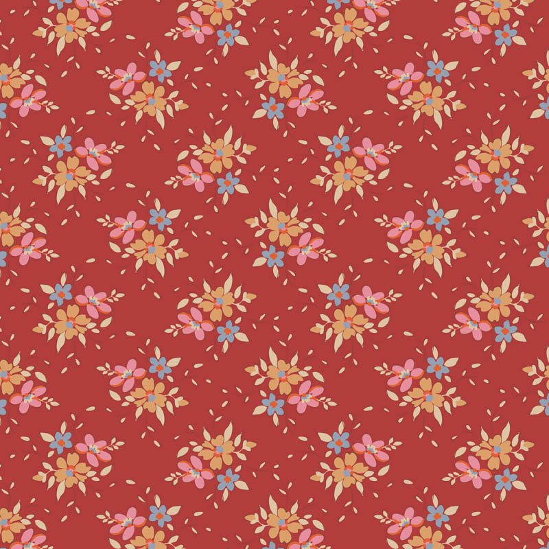 Tilda Creating Memories – Winter – Frida Red Fabric