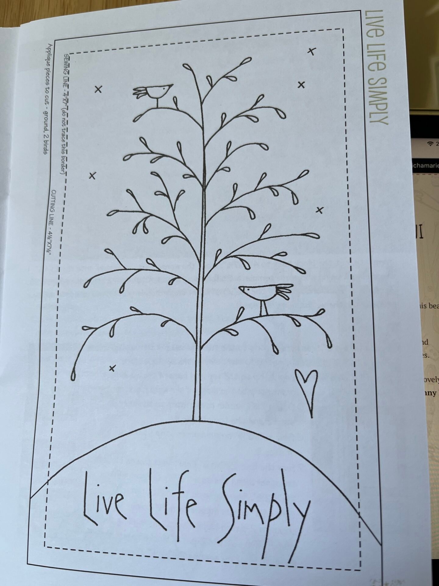 The Simple Life booklet by Anni Downs – Hatched and Patched