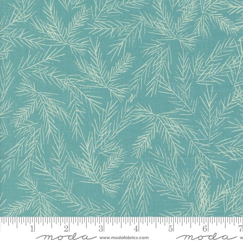 Cozy Wonderland – Frost Pine Needles Fabric