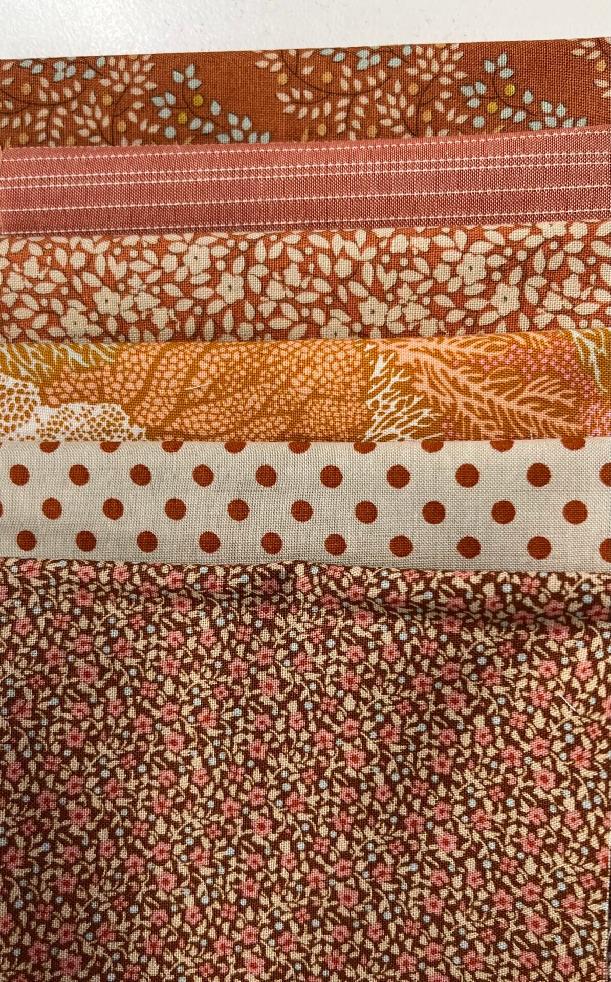 Tilda Starfish Fabric Pack – Rust