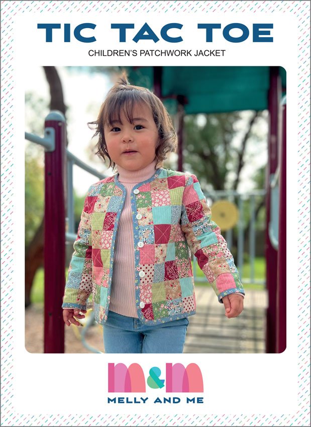 Tic Tac Toe Children’s Patchwork Jacket pattern