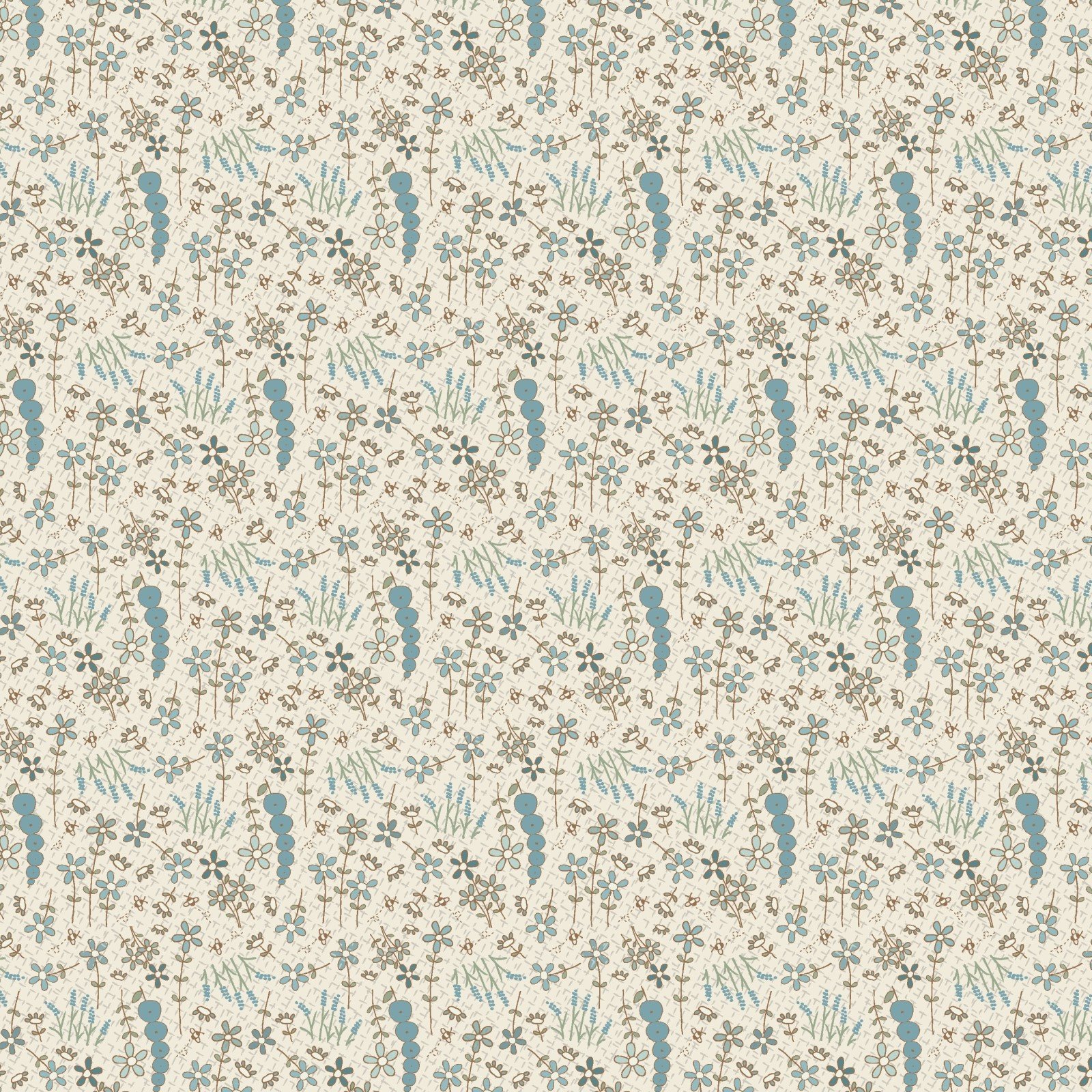 Something Borrowed Something Blue 2 – Flower Field Cream Fat 1/4