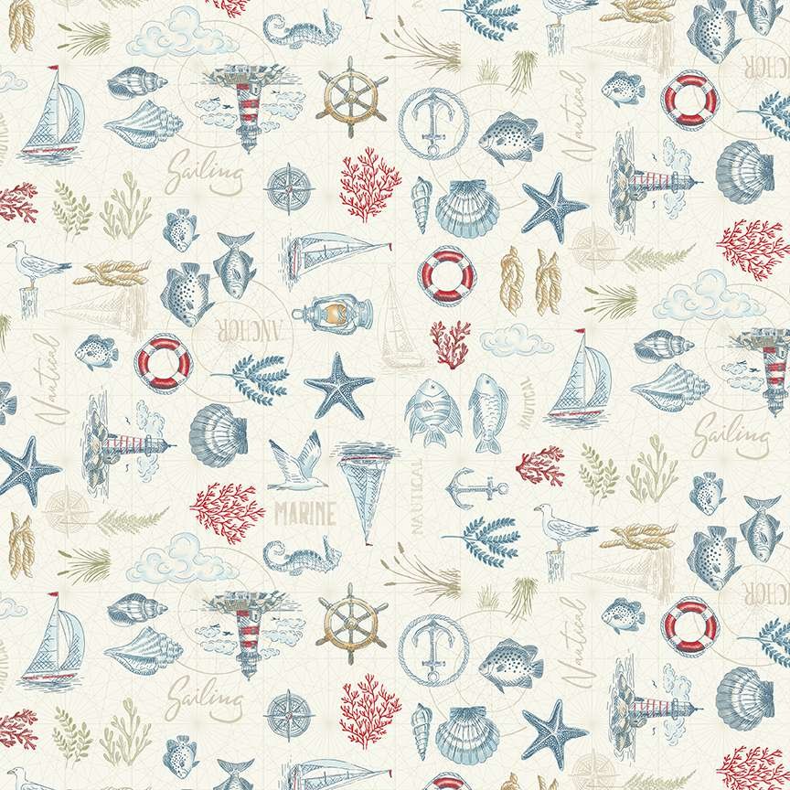 High Tide – Maritime – Cream fat 1/4