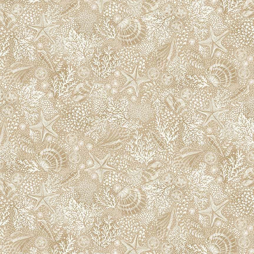 High Tide – Reef- Cream Fabric