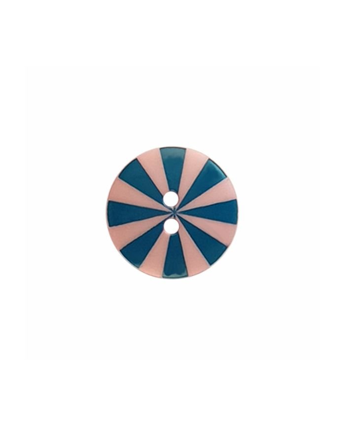 Kaffe Fassett Button – Radiate 20mm – Pink & Blue