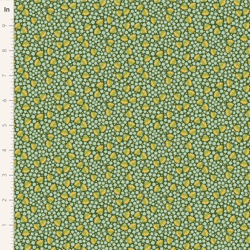 Tilda Wallflower Fabric – Bellflower Pine