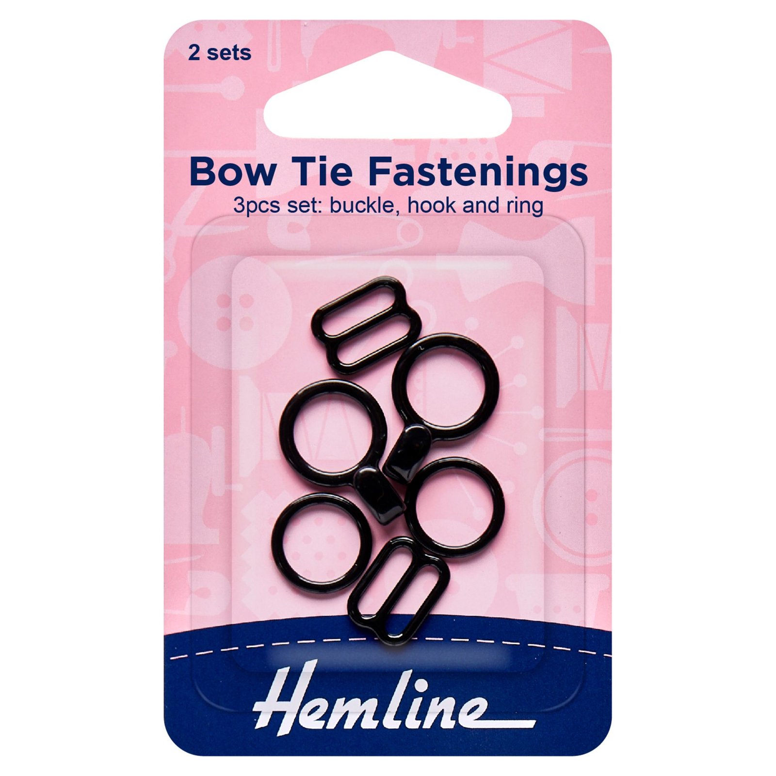 Bow Tie Set – Black