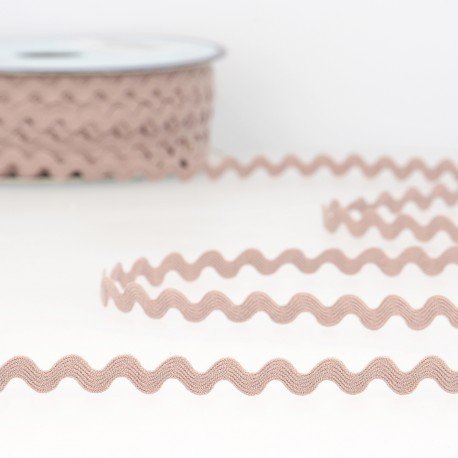 Dusky Pink – Ric Rac – Mini 8mm Wide