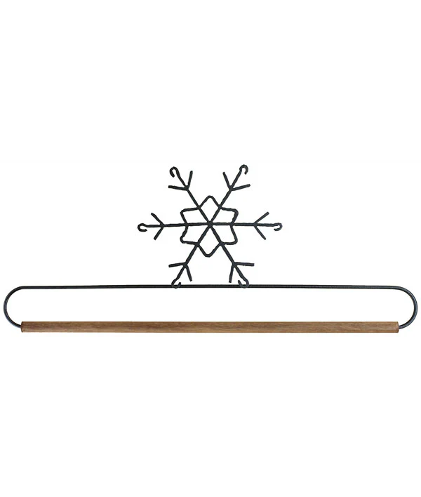6 inch Snowflake 1/4 inch Dowel Wire Hanger