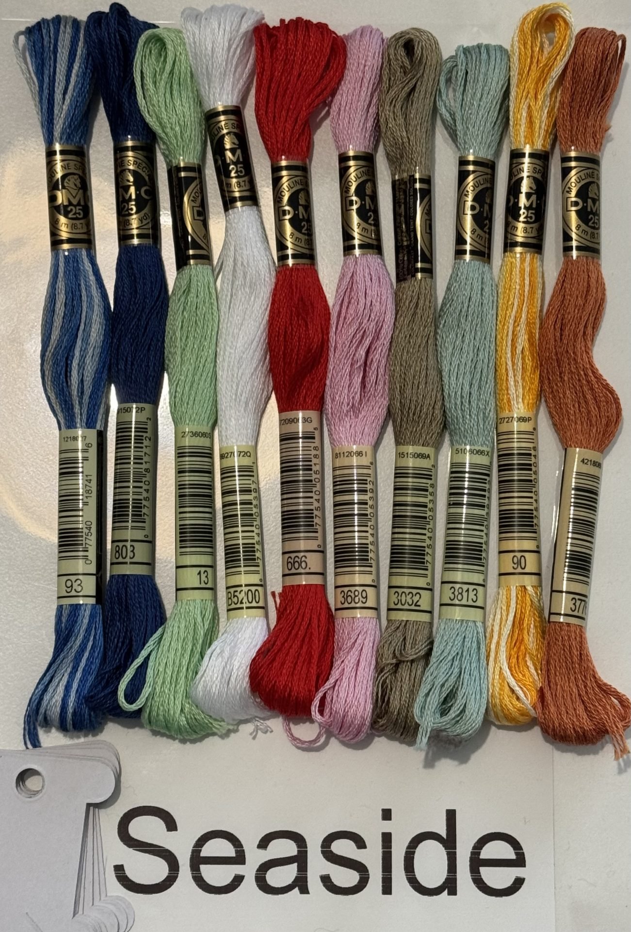 Coordinating DMC Thread Pack – Seaside