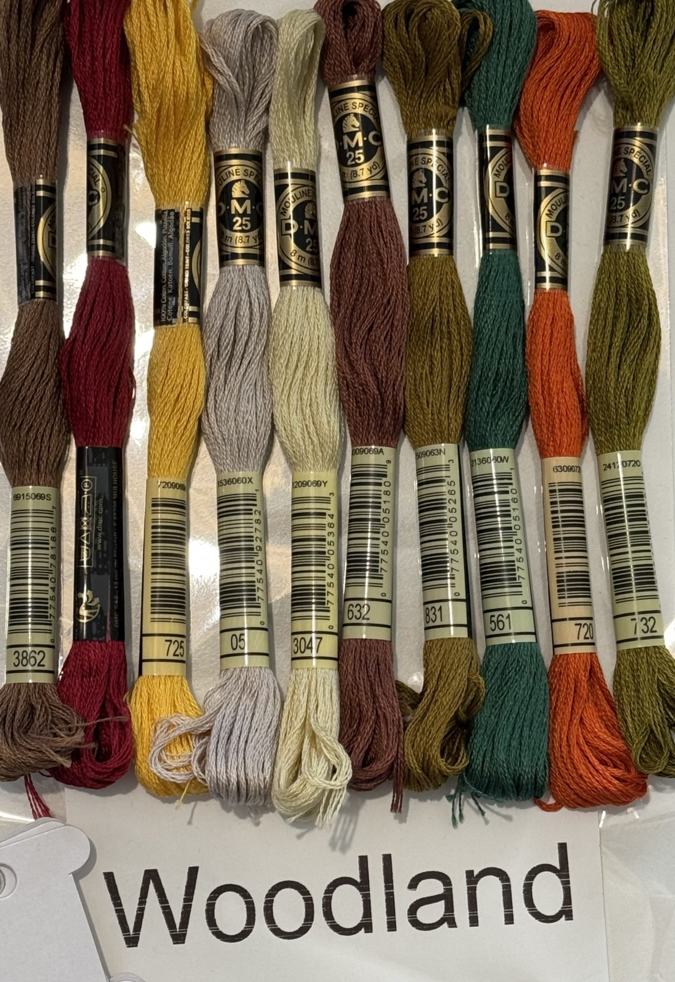 Coordinating DMC Thread Pack – Woodland