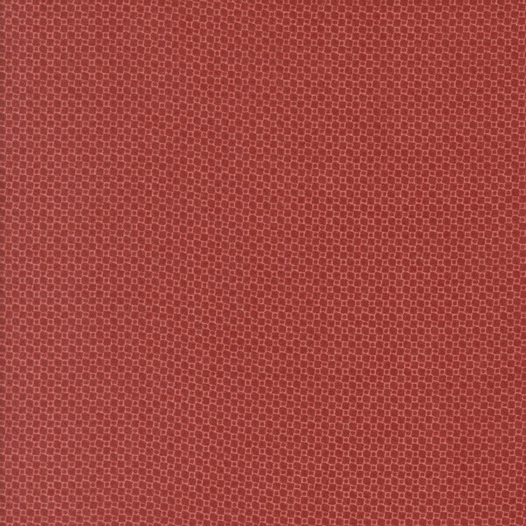 Prairie Gatherings Flannels – Box Print Brick Fabric