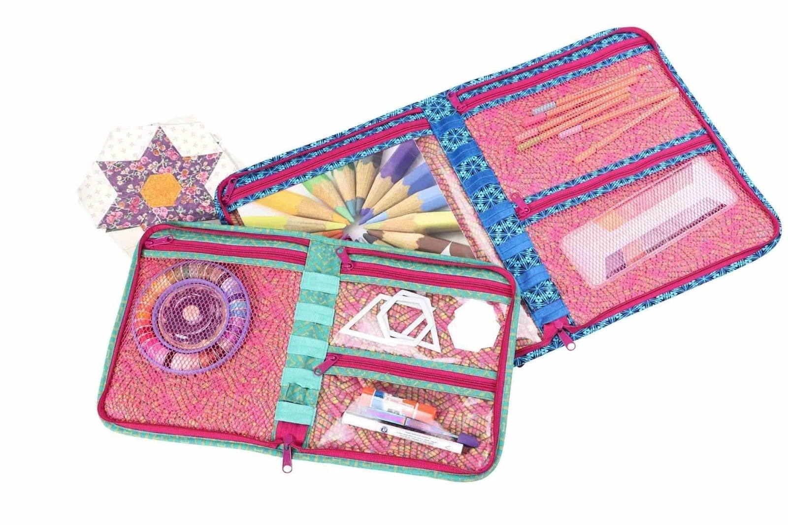 Zip It Up 2 Organiser Pattern From By Annie
