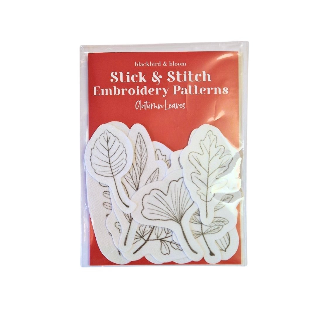 Blackbird and Bloom Stick and Stitch – Autumn Leaves
