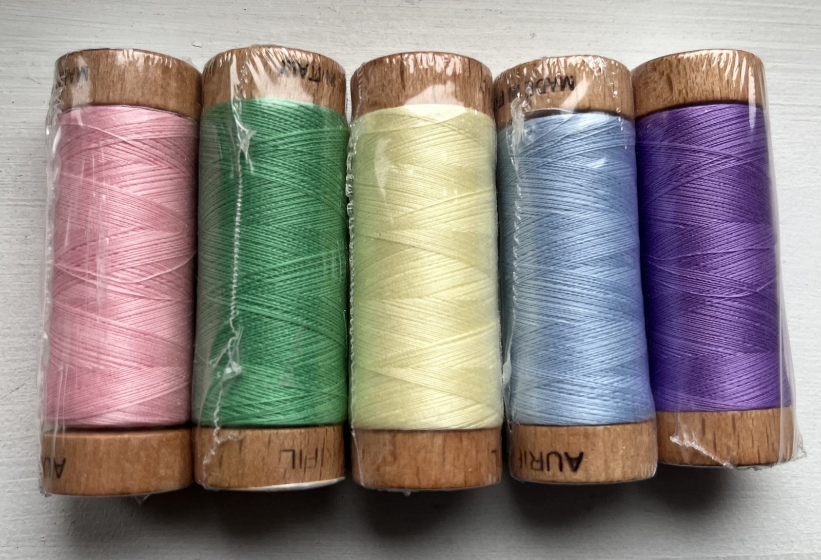 Aurifil Pastel Thread Pack – 80wt