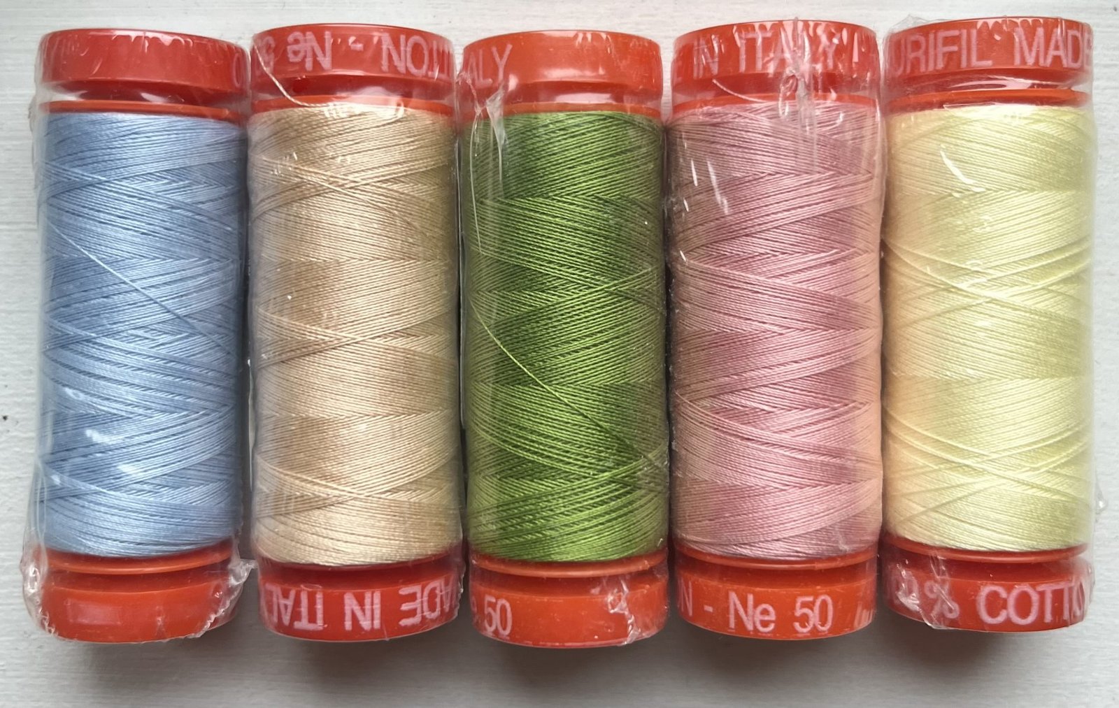 Aurifil Pastel Thread Pack – 50wt