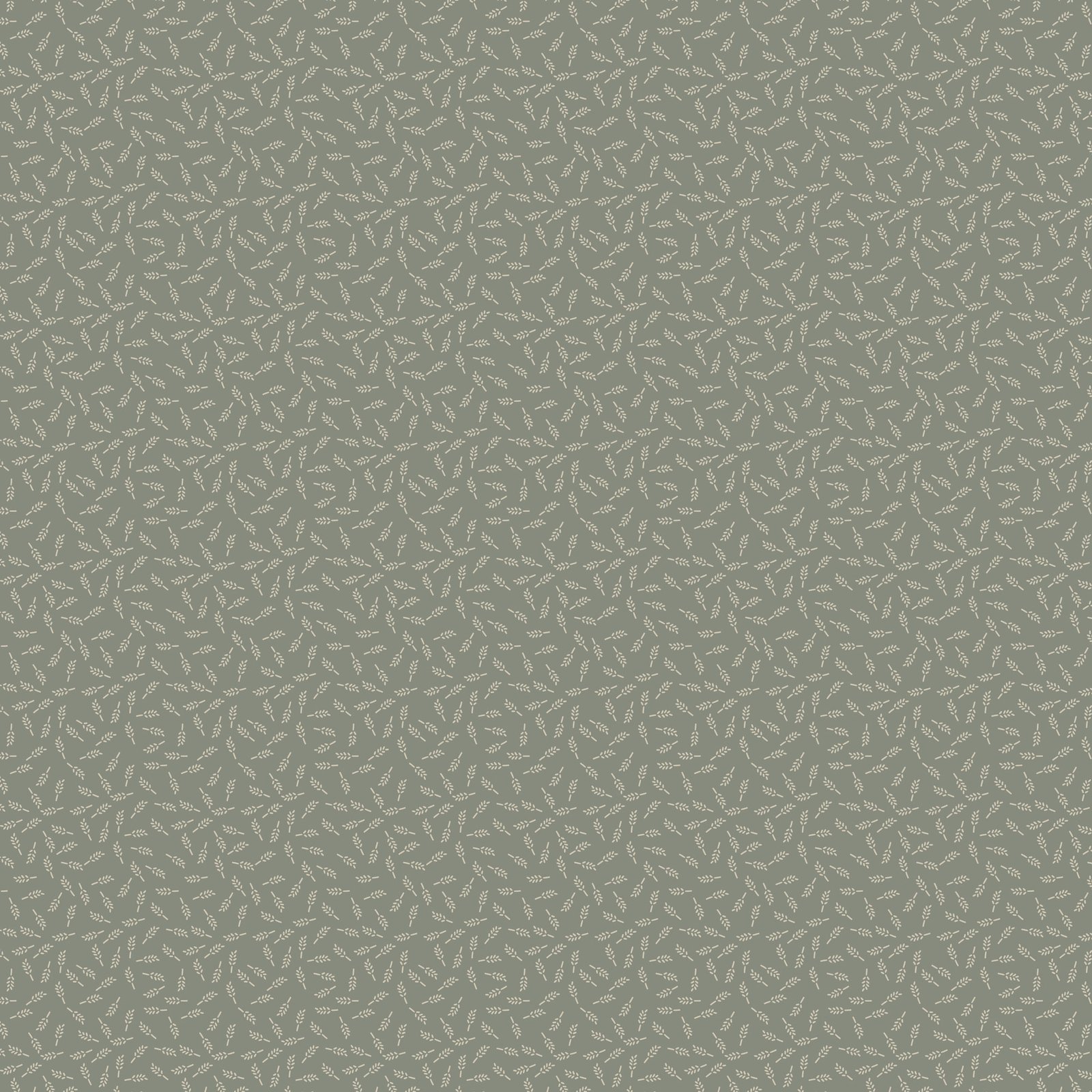 Appleby Farm – Hatched & Patched – Wheat & Grass Motif – Muted Olive – DV7742