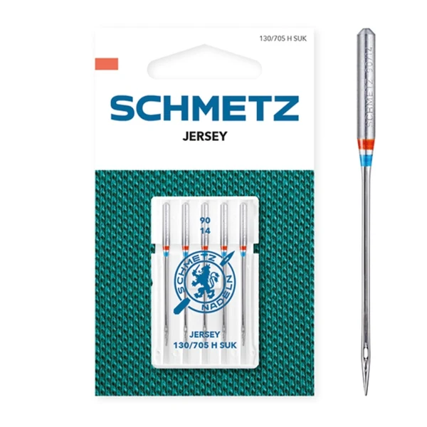 Schmetz Jersey / Ballpoint Sewing Machine Needles – Size 90/14