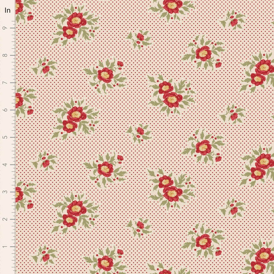 Tilda Merry Little Christmas – Joy Cream Fabric (Pre-order July 2027)