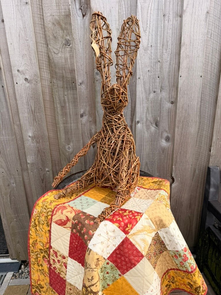 Willow Hare Lap Quilt Kit – 100 x 90cm