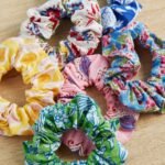 block print scrunchie mixed prints 2
