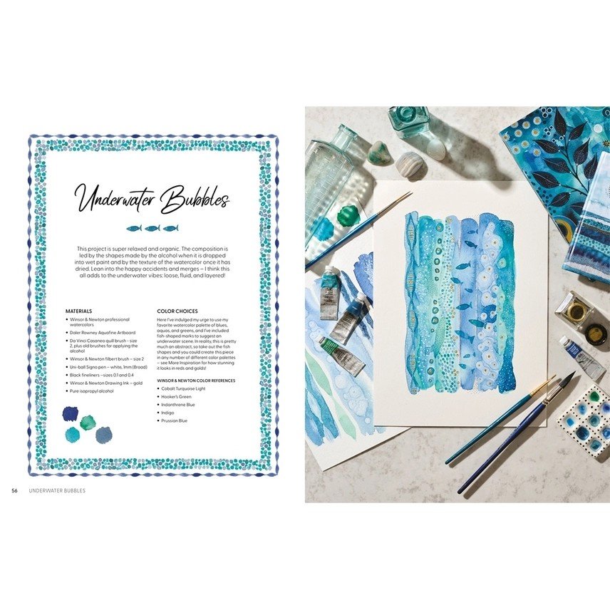 Creative Abstract Mixed Media – Book