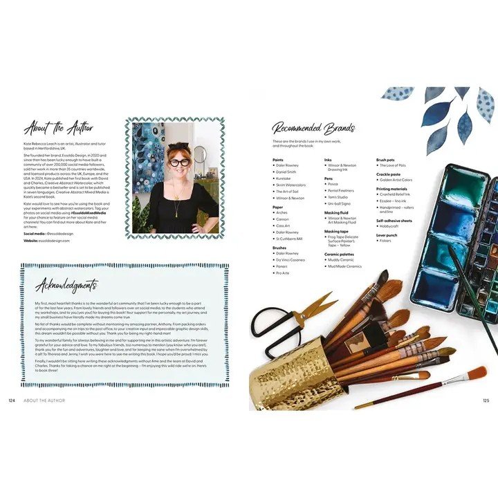 Creative Abstract Mixed Media – Book
