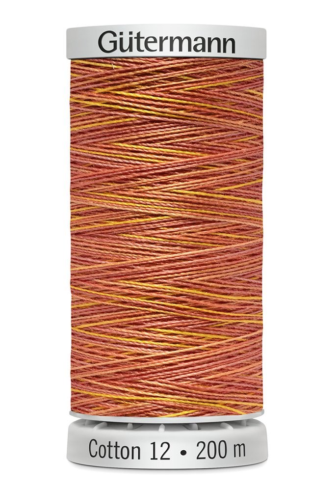 Gutermann Variegated Cotton 12. 200m - 4003