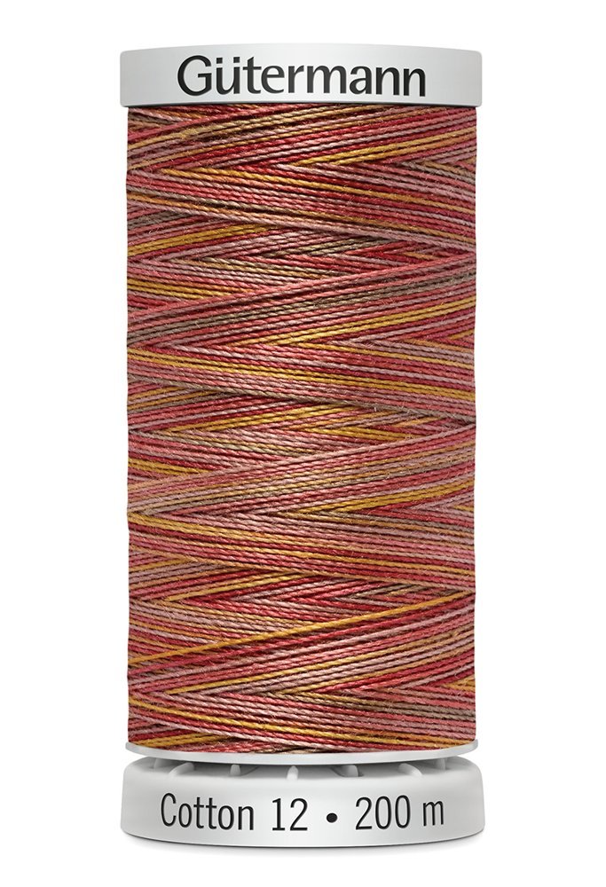 Gutermann Variegated Cotton 12. 200m - 4006