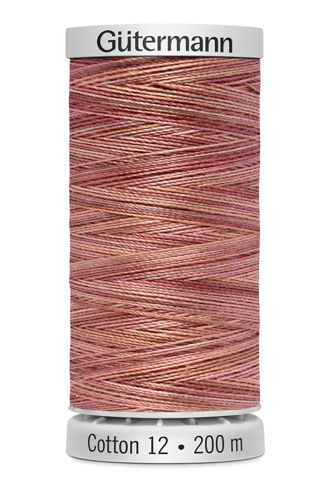 Gutermann Variegated Cotton 12. 200m - 4008