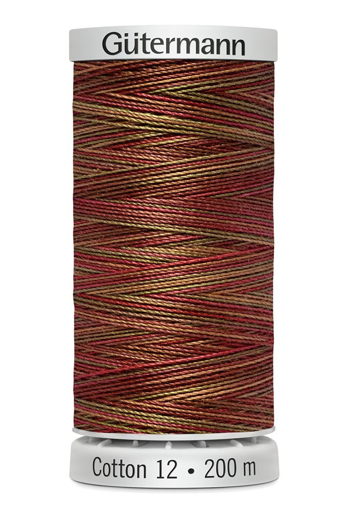 Gutermann Variegated Cotton 12. 200m - 4010