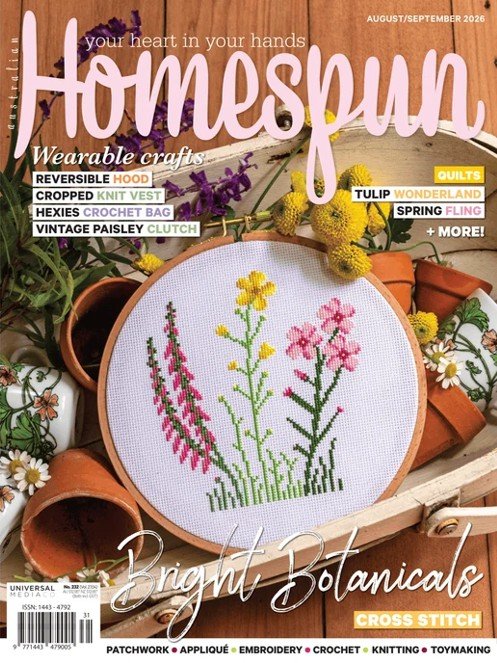Homespun Magazine – Bi-monthly Subscription