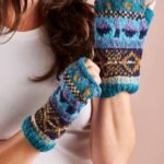 iona handwarmers hand knitted